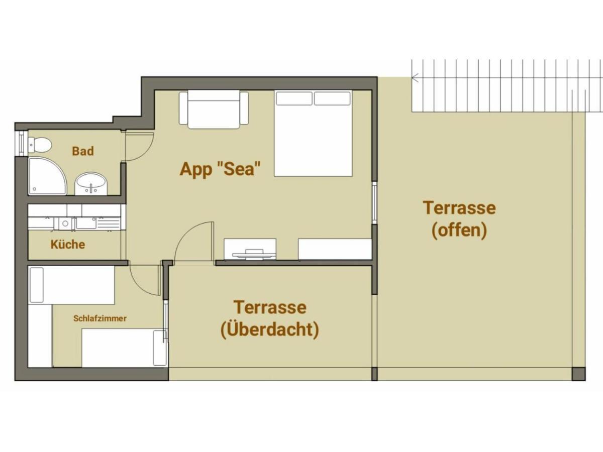 Blue Sea Vir Apartments Extérieur photo